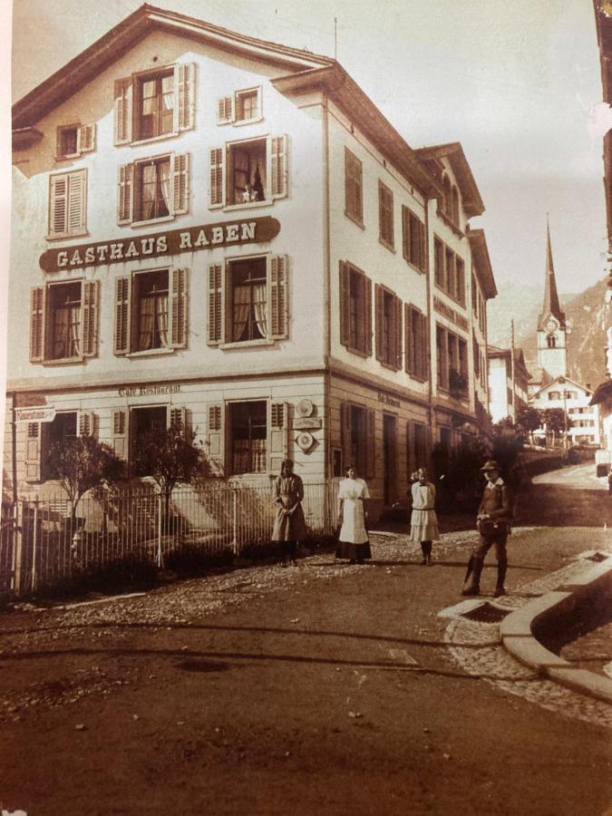 Hotel Restaurant Raben Linthal Exterior foto
