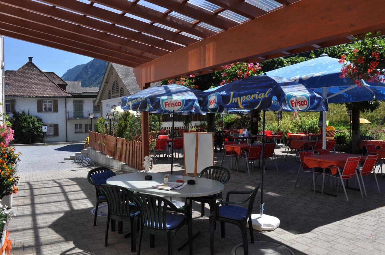 Hotel Restaurant Raben Linthal Exterior foto